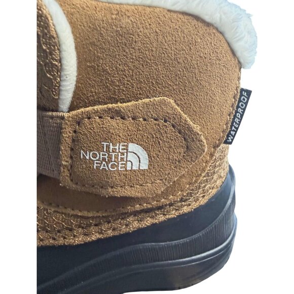 THE NORTH FACE Toddler Alpenglow II Waterproof Insulated Boot SZ 8 Camel Brn/Blk - Picture 11 of 14
